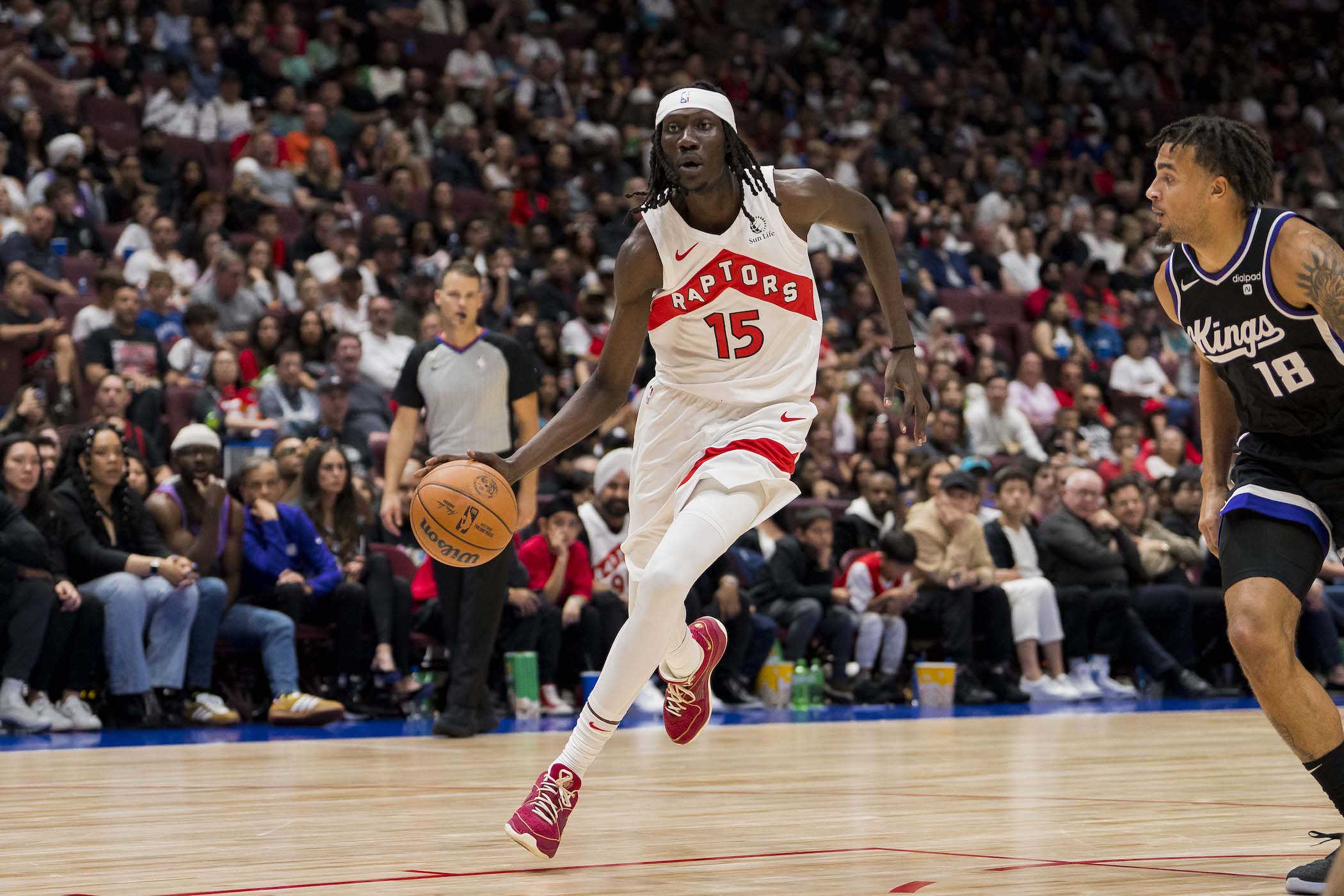 Mouhamadou Gueye in action