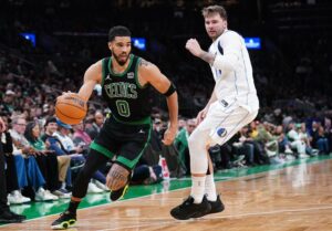 Luka Doncic, Jayson Tatum Named Players Of The Month