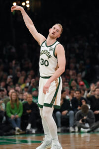 Celtics Picking Up Sam Hauser’s Team Option, Working On Extension