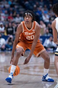Texas’ Tre Johnson Entering 2025 NBA Draft